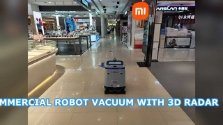 COMMERCIAL ROBOT VACUUM WITH 3D RADAR 