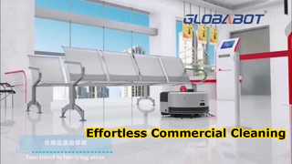 Multifunctional Commercial Scrubber Robot Sweep Scrub Mop All In One