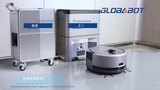 COMMERCIAL FLOOR SCRUBBER ROBOT