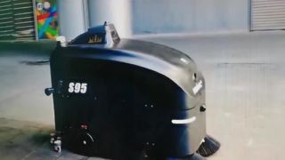 Fully Automatic Commercial Robot Sweeper Scrubber for Public Facilities